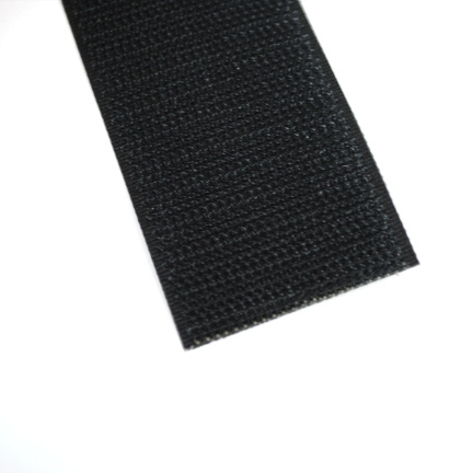 Velcro noir 38 mm crochets